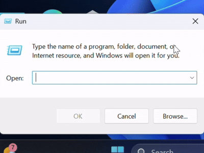 Screenshot of the Run dialog with 'regedit' entered and 'This task will be created with administrative privileges' visible.
